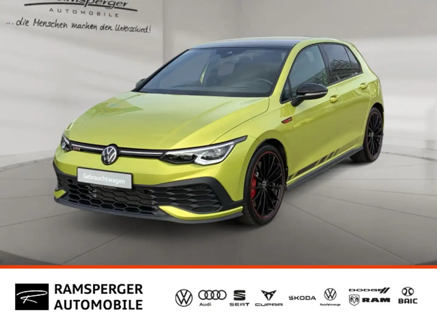 Volkswagen Golf 2.0 TSI DSG GTI Clubsport Akra Matrix Pano Gelb - 1
