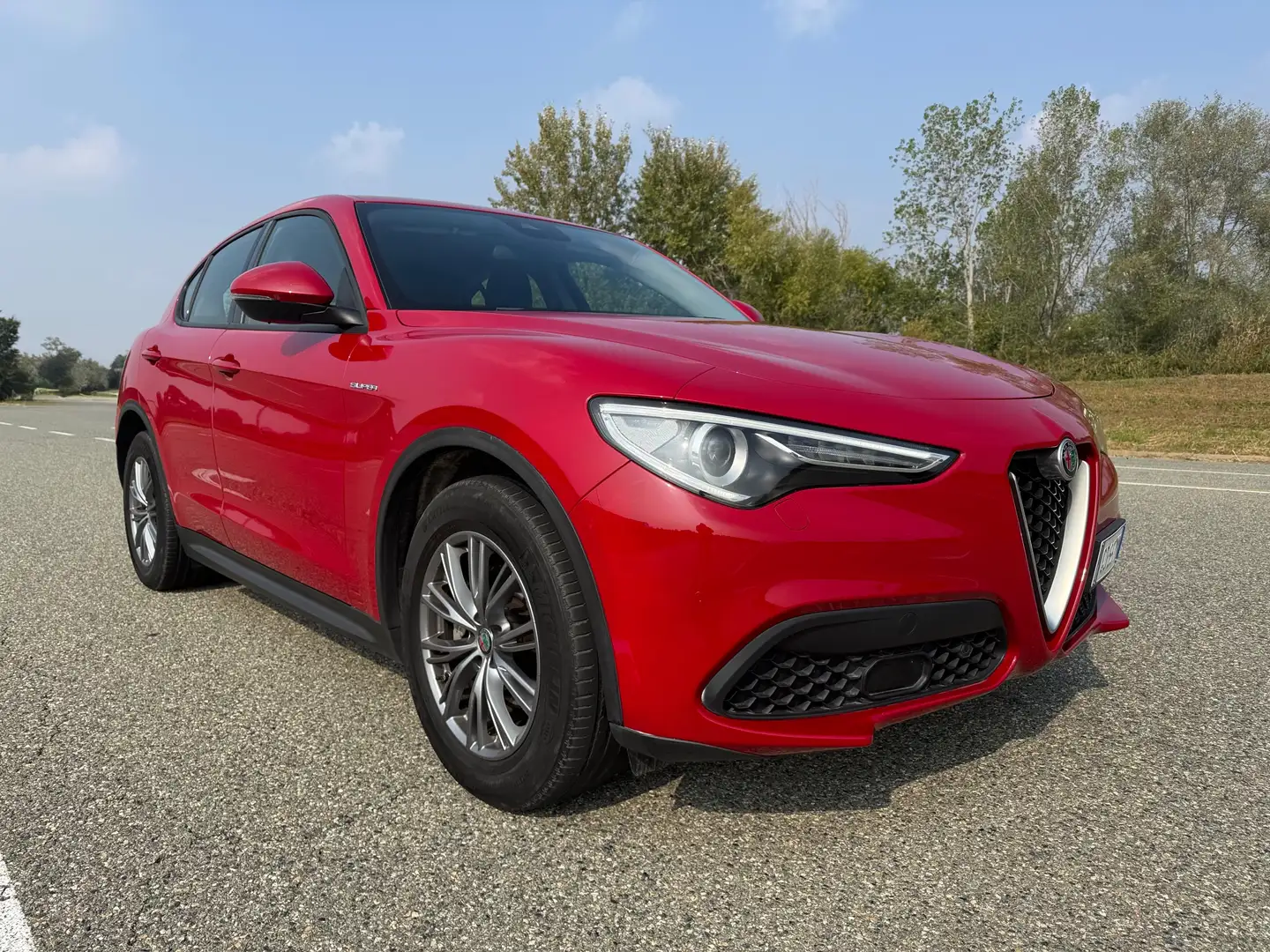 Alfa Romeo Stelvio 2.2 t SUPER 160cv auto IVA Unipro Telecamera Rosso - 1