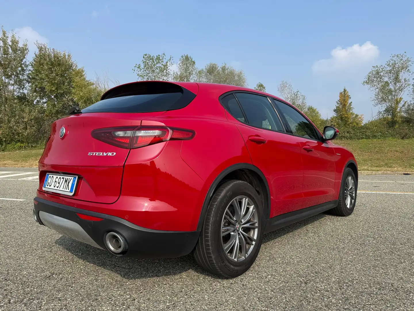 Alfa Romeo Stelvio 2.2 t SUPER 160cv auto IVA Unipro Telecamera Rosso - 2