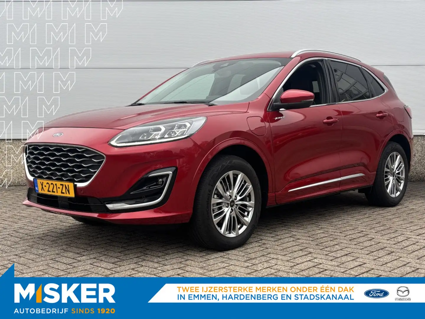 Ford Kuga 2.5 PHEV Vignale TREKHAAK! WINTERPACK! Rood - 1