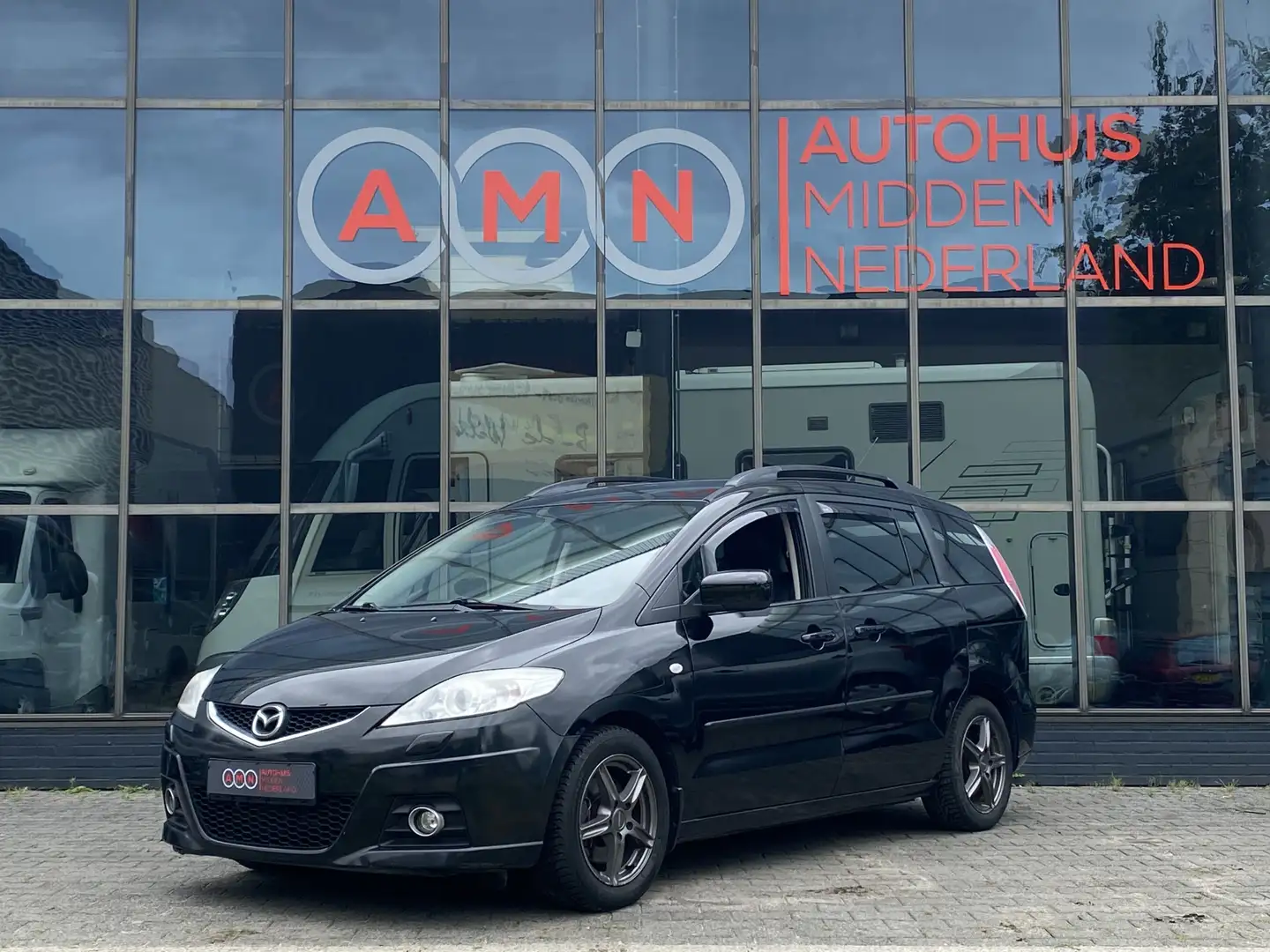 Mazda 5 1.8 Business Automaat airco elektrische ramen 7 pe Zwart - 2