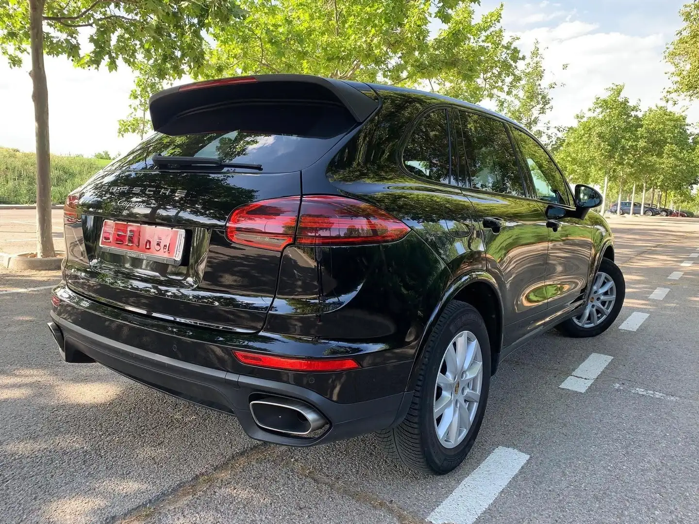 Porsche Cayenne Diesel Platinum Edition Aut. Negro - 2