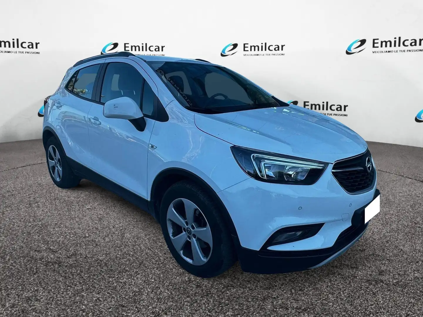 Opel Mokka X 1.4 Turbo GPL Tech 140CV 4x2 b-Color Weiß - 2