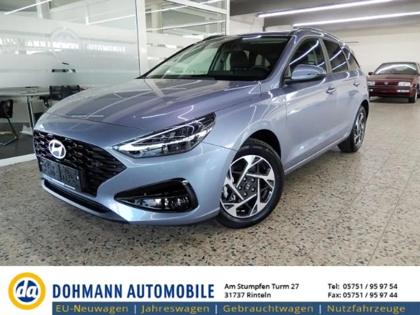 Hyundai i30 1.5 Style/LED/Navi/Cam/Sitzhzg/5J.Gar/Keyles Weiß - 1