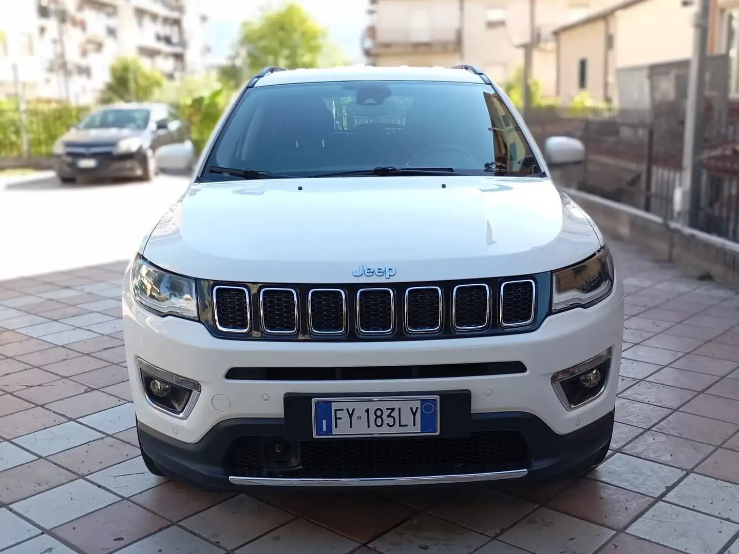 Jeep Compass Compass II 2017 2.0 mjt Limited 4wd 140cv ato my19 Blanco - 2