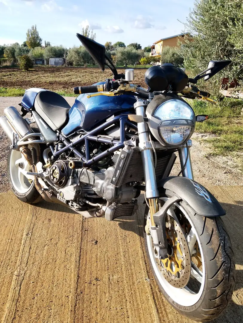 Ducati Monster S4R Azul - 1