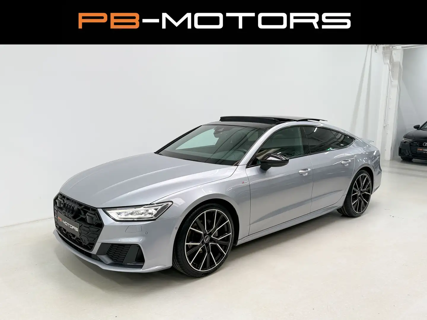 Audi A7 40 TDI Quattro 3x S-Line S7 Look 21" Panorama 360 Silber - 1