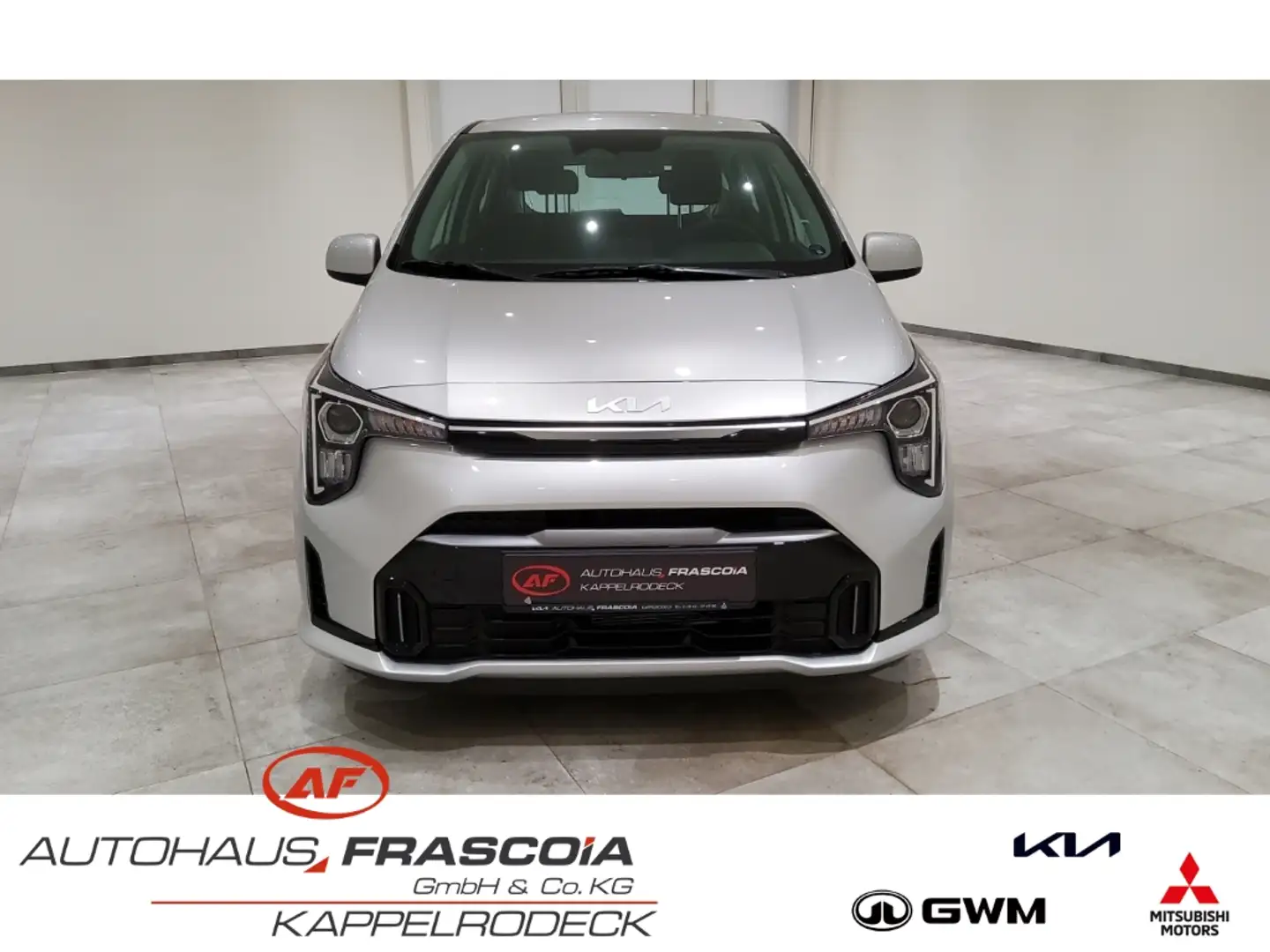 Kia Picanto 1.0 VISION Navi PDC SHZ Rückfahrkam Bluetooth Appl Silber - 2
