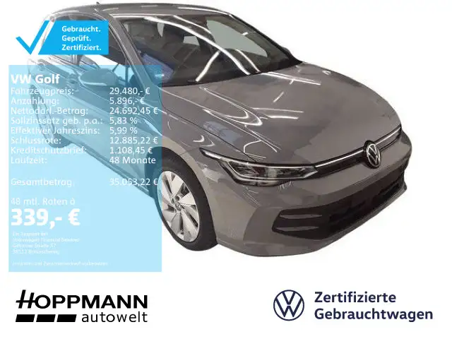 Volkswagen Golf VIII nza 1.5 TSI eHybrid LED Kamera DSG Tra