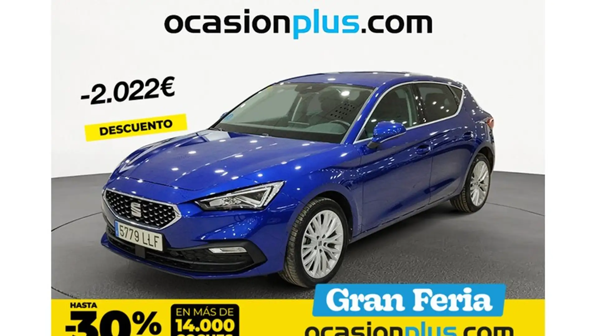 SEAT Leon 1.4 TSI e-Hybrid S&S Xcellence DSG-6 204 Azul - 1