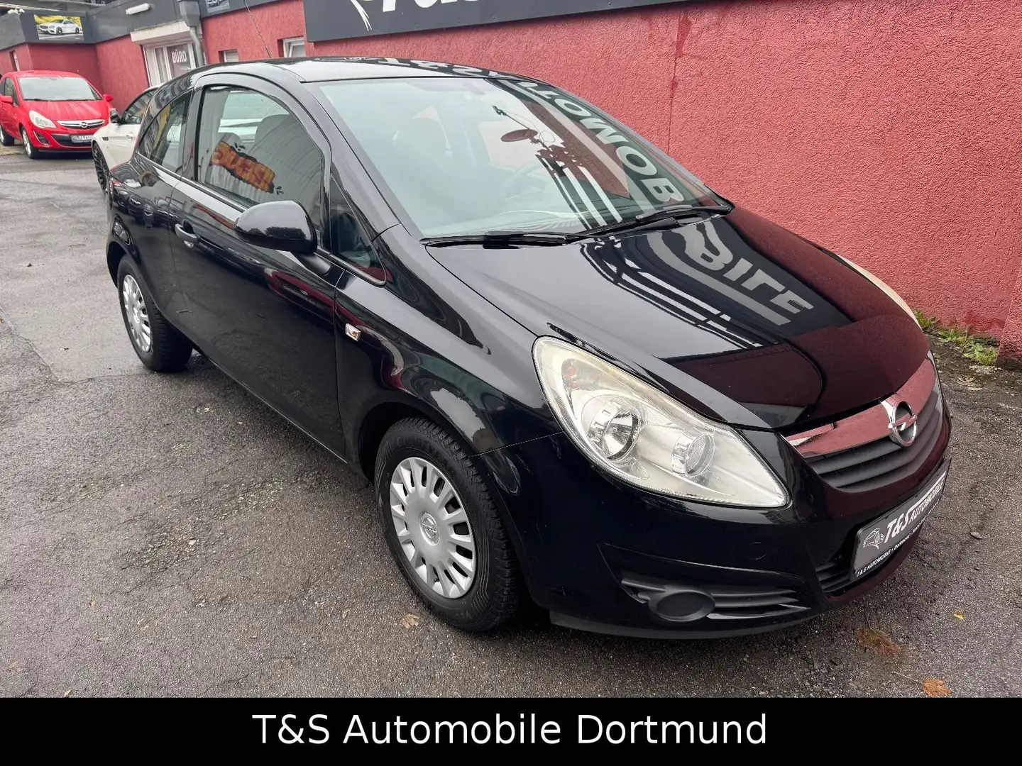 Opel Corsa D Basis ( 1. Hand ) Tüv&Service Neu Schwarz - 2