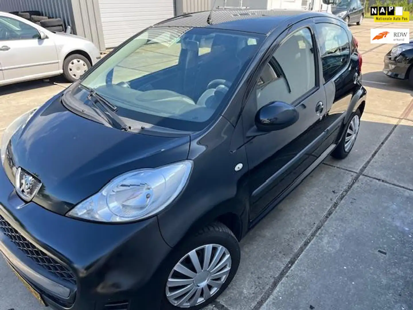 Peugeot 107 1.0-12V Sublime-NWE APK -KOUDE AIRCO Negro - 1
