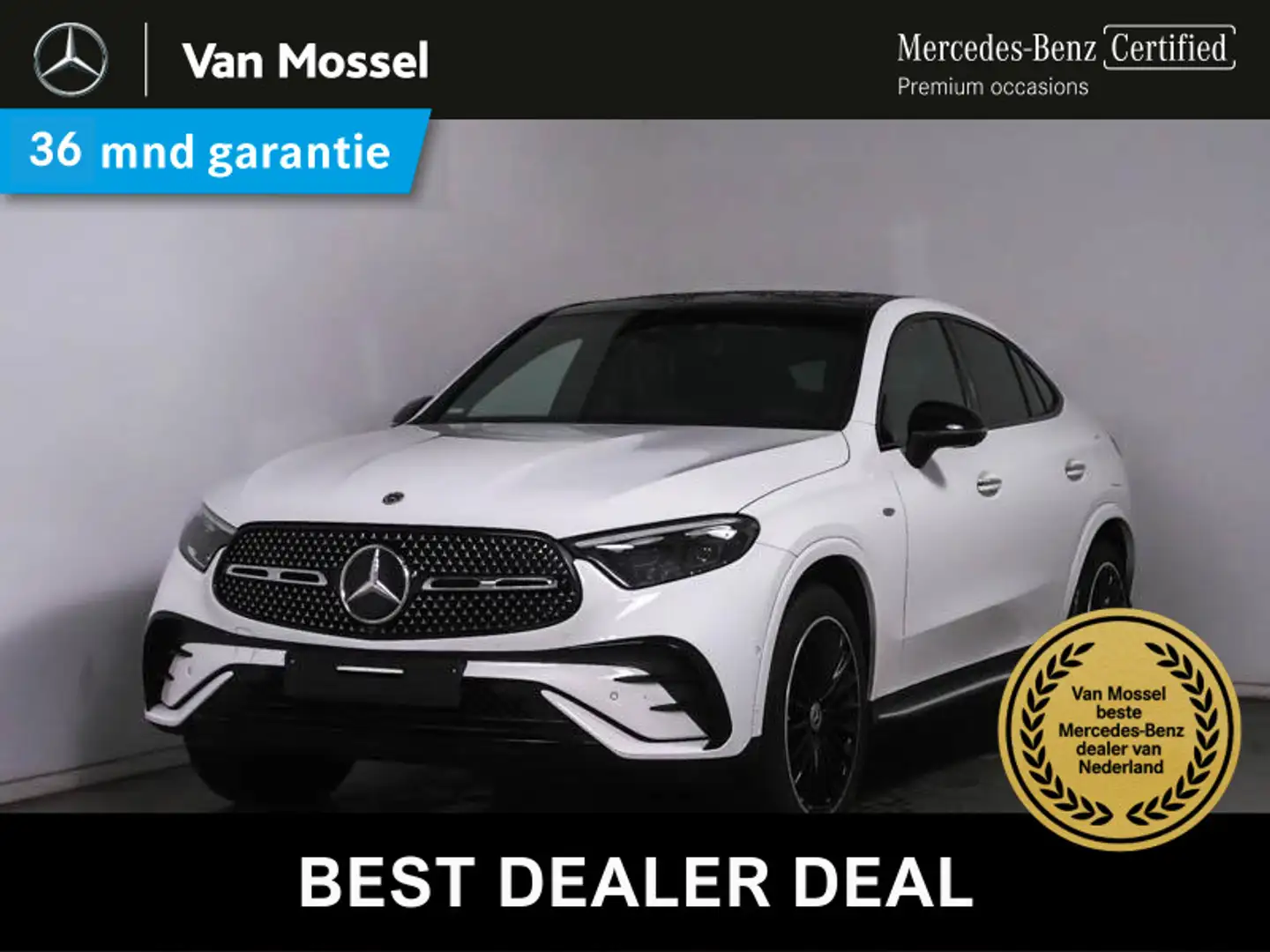 Mercedes-Benz GLC 400 Coupé 400e 4MATIC AMG Line / Premium Plus/ AIRMATI Blanc - 1