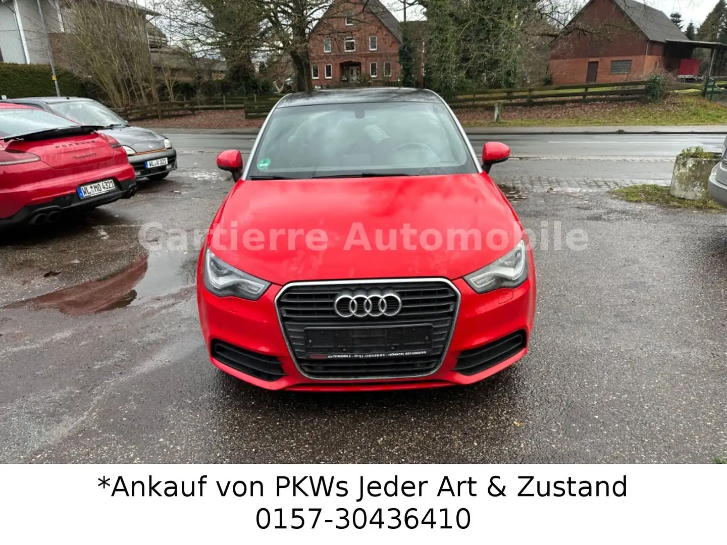 Audi A1 Attraction *SCHIEBEDACH*NAVI*TEMPOMAT* Rot - 2