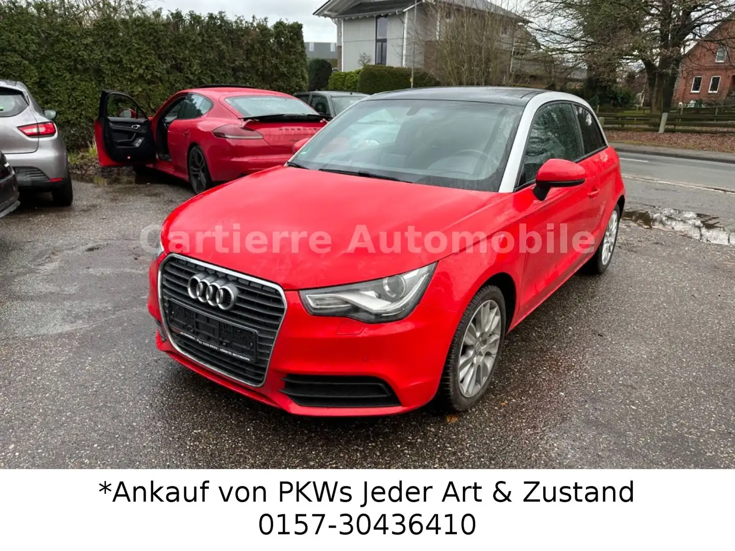 Audi A1 Attraction *SCHIEBEDACH*NAVI*TEMPOMAT* Rot - 1