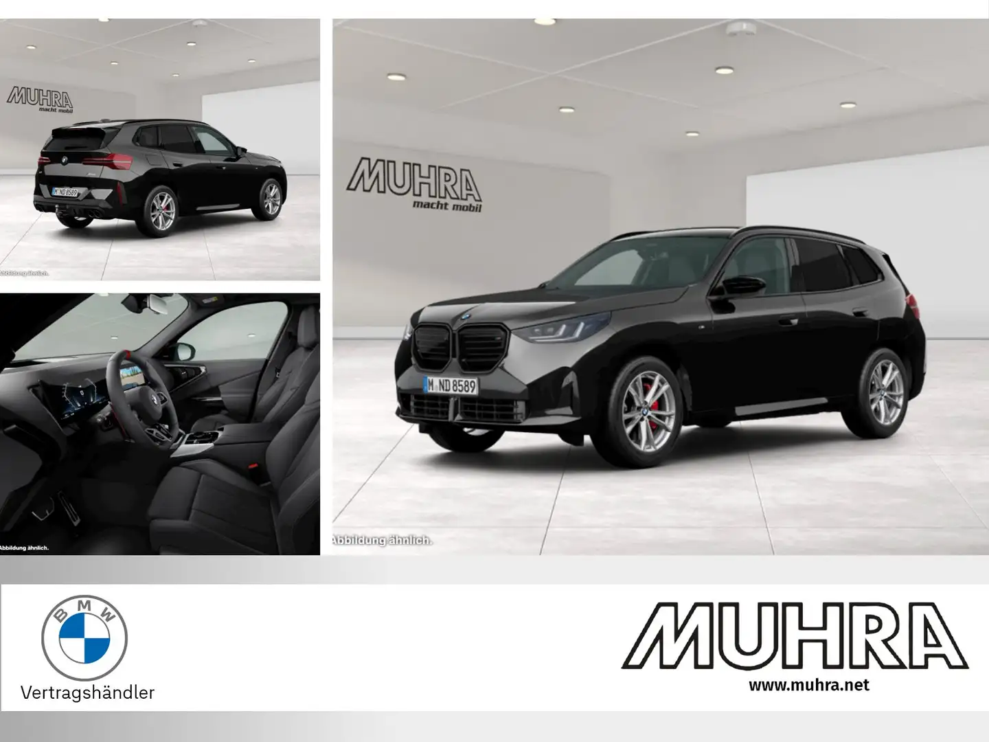 BMW X3 M 50 xDrive AHK HUD Pano Sitzbelüftung Memorysitz Ha Noir - 1