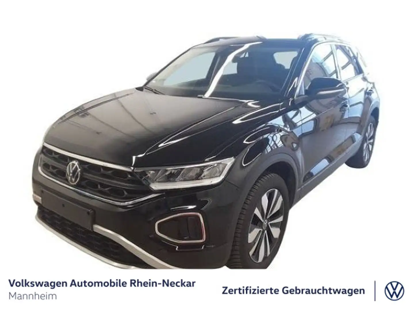 Volkswagen T-Roc 2.0 TDI GOAL DSG GAR 2029 Navi Kamera Stan Schwarz - 2