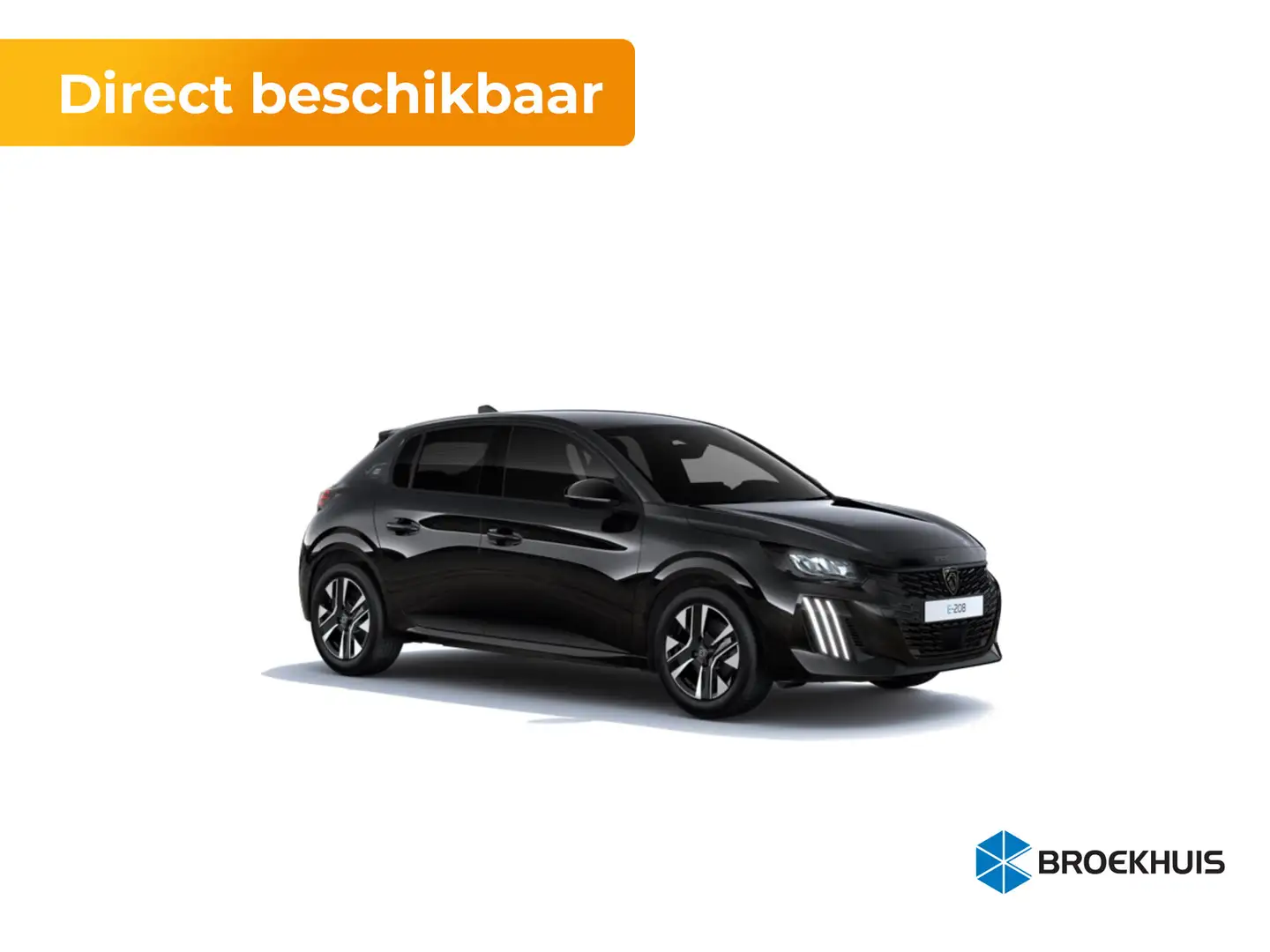Peugeot e-208 Allure | 16" Lichtmetalen velgen 'ELBORN' | 8 jaar Negru - 1