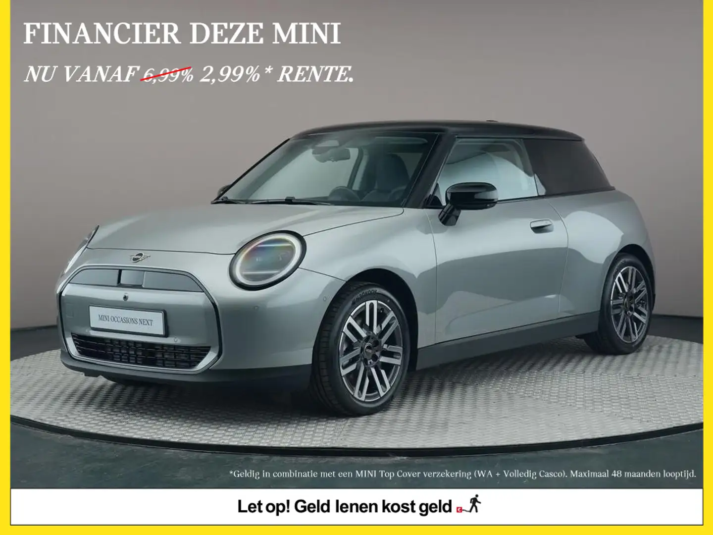 MINI Cooper E Classic L Grijs - 1