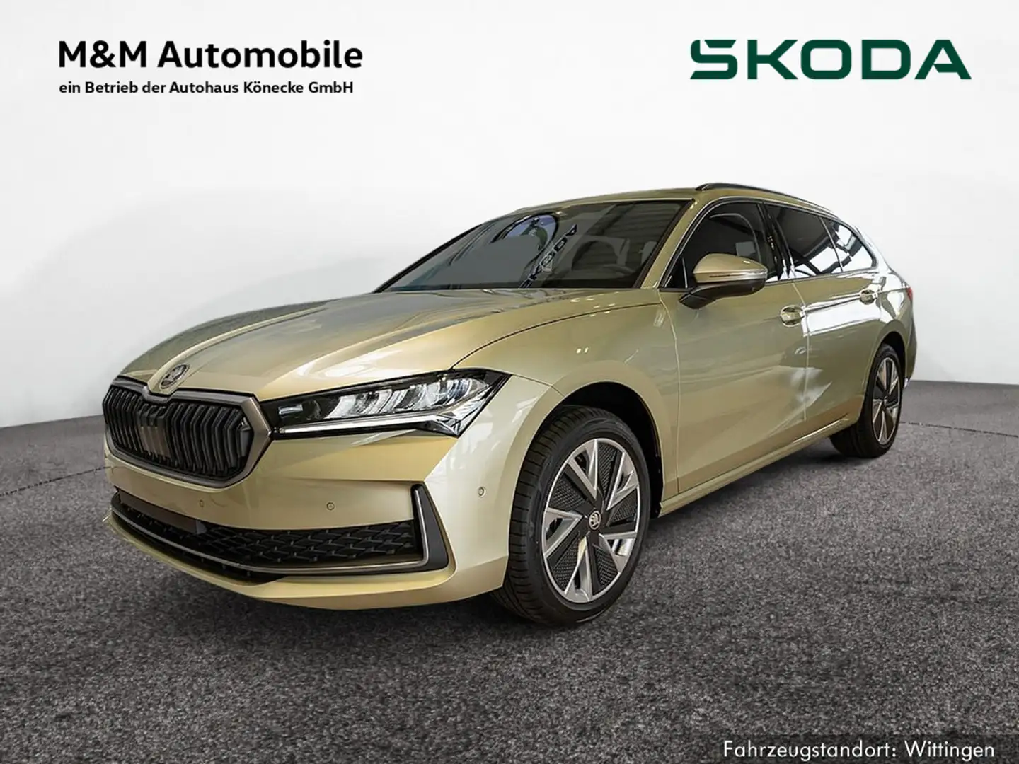 Skoda Superb Combi TSI 1.5 TSI mHEV 110kW Selection Gelb - 1