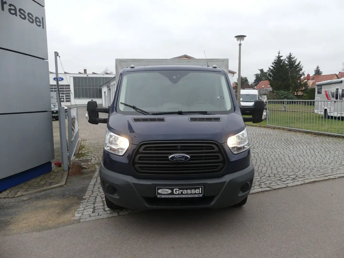 Ford Transit Pritsche 350 L3 Einzelkabine Blauw - 2