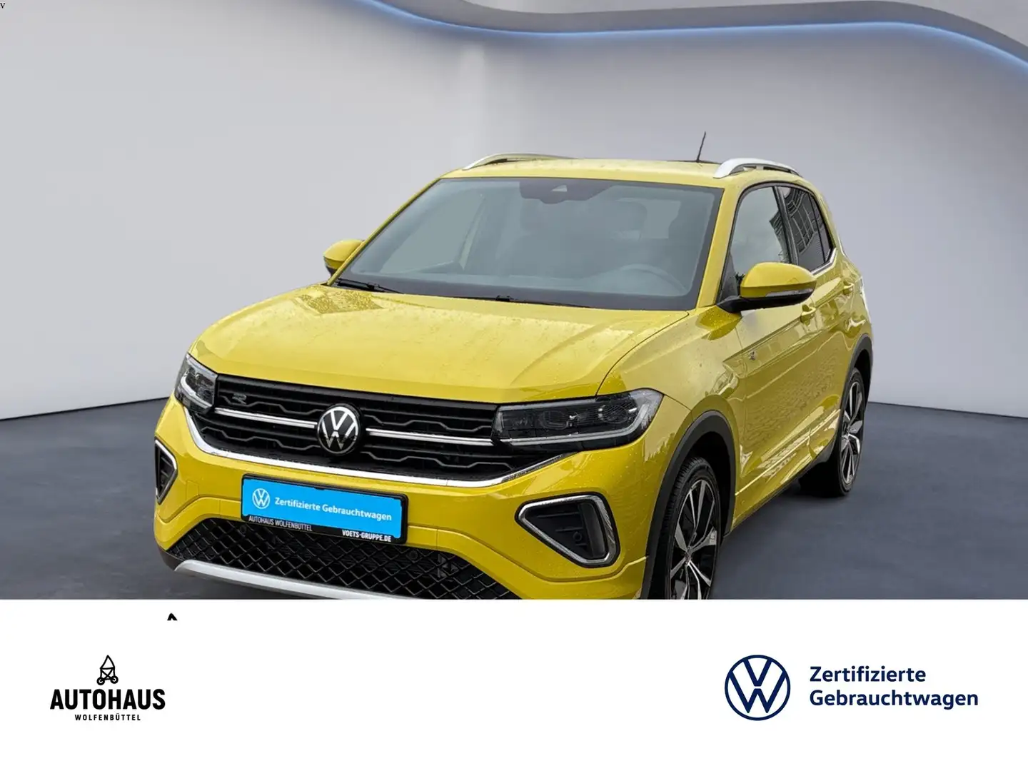 Volkswagen T-Cross R-Line 1.5 TSI DSG Geel - 1