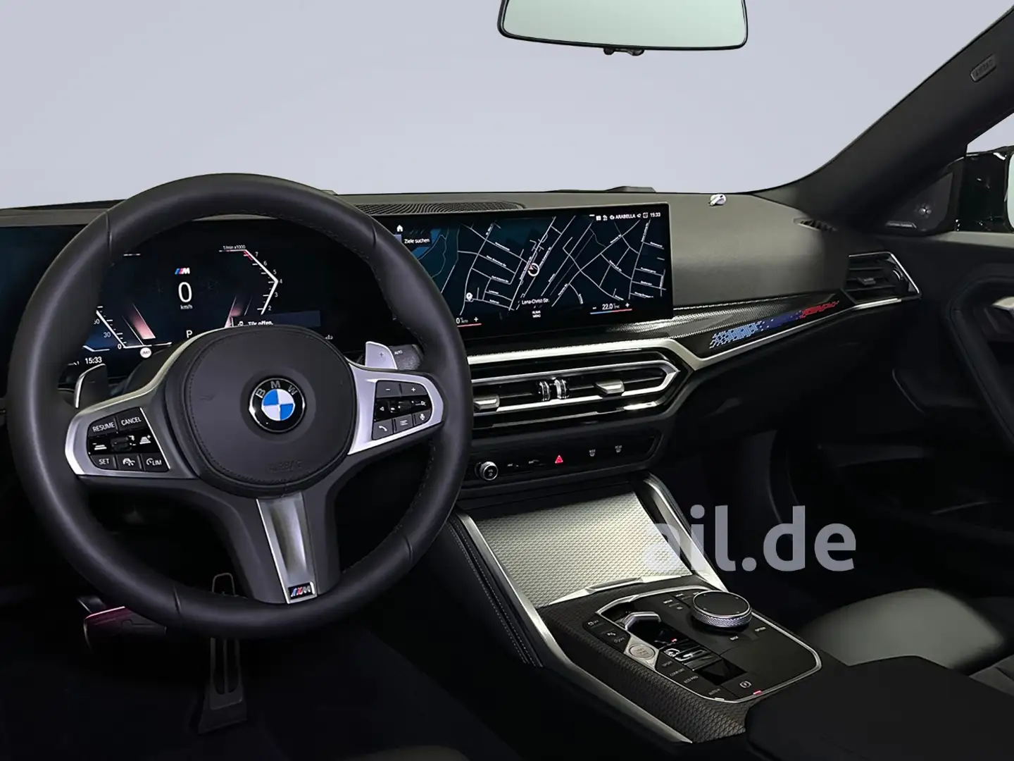 BMW 240 Mi Coupe xDrive LED Kam. ACC SD Gris - 2