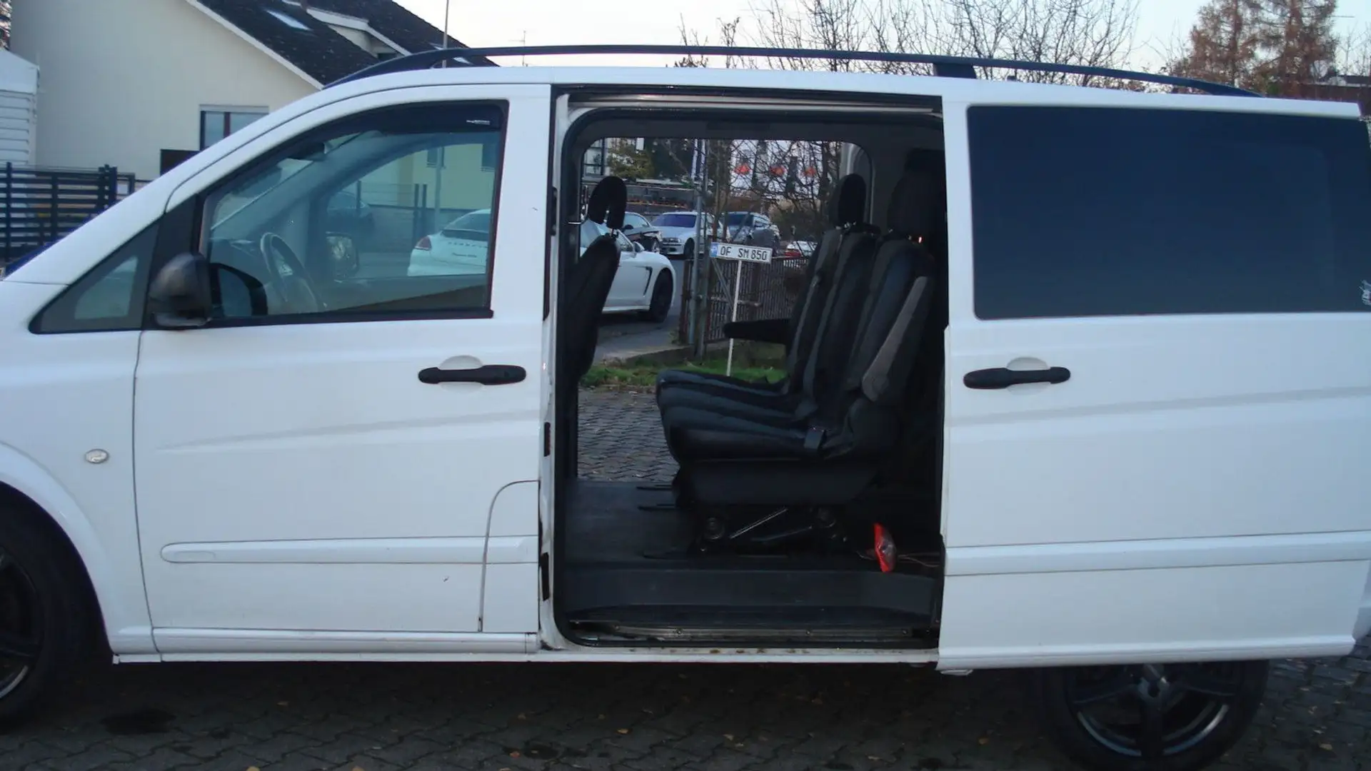 Mercedes-Benz Vito -122 CDI MIXTO ! KOMPAKT ! V6 ! TÜV-NEU! Bianco - 2