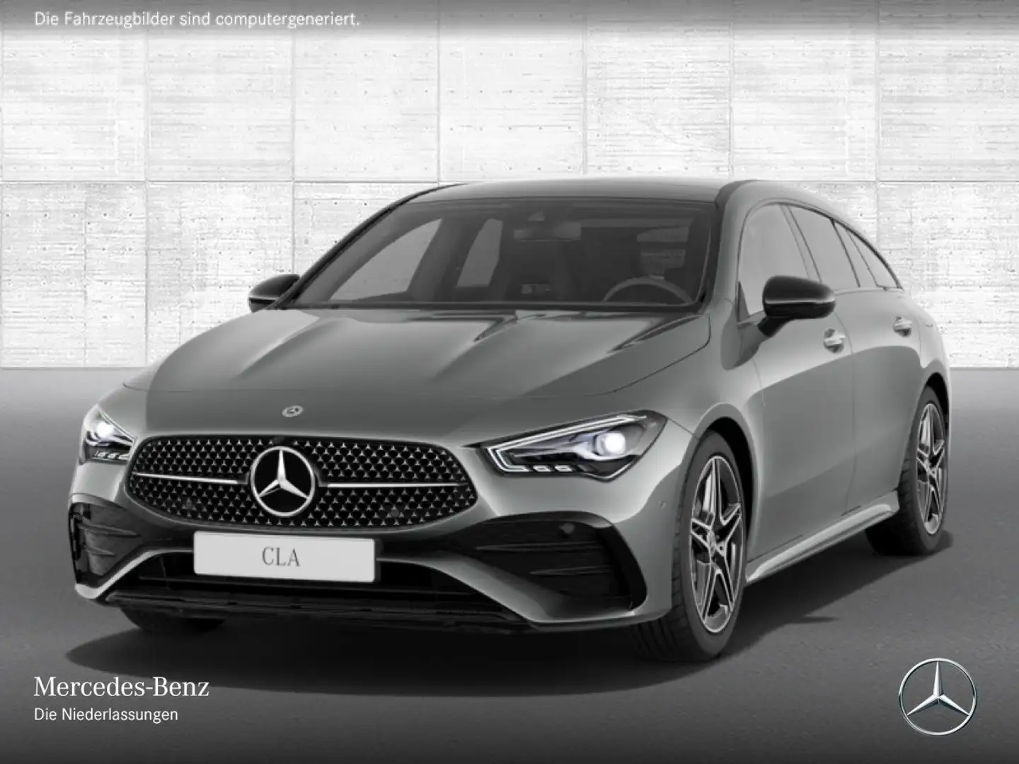 Mercedes-Benz CLA 180 AMG+NIGHT+PANO+360°+AHK+LED+TOTW+KEYLESS Grau - 2