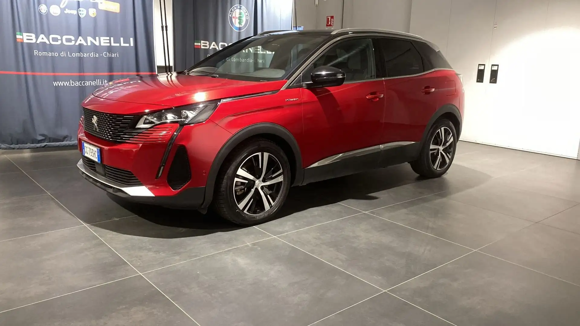 Peugeot 3008 3008 Hybrid4 300 e-EAT8 GT Rot - 1