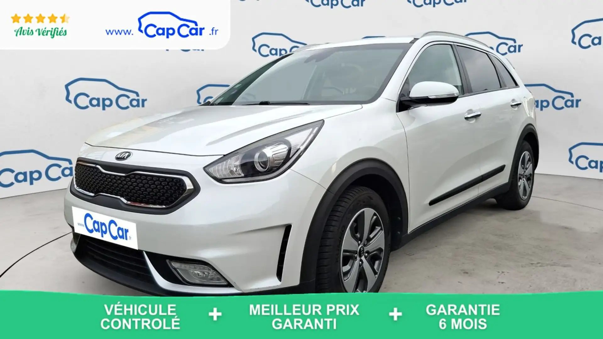 Kia Niro 1.6 GDi Hybride 141 DCT6 Active Weiß - 1