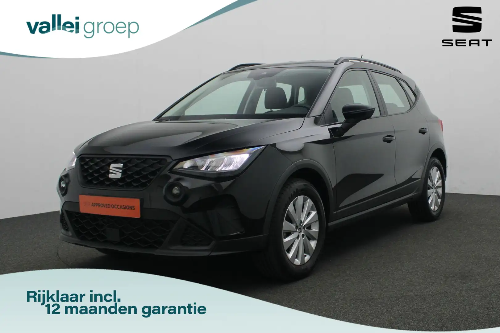 SEAT Arona 1.0 TSI 95 pk Reference | Trekhaak | Apple Carplay Zwart - 1