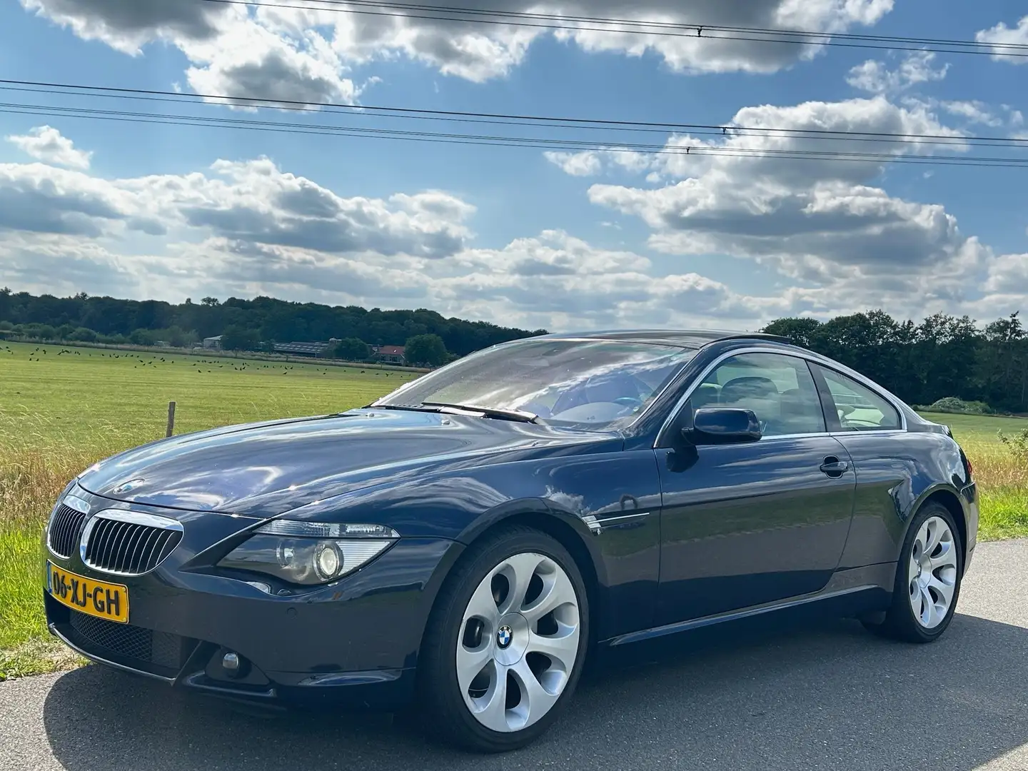 BMW 650 650i High Executive, NL-Auto, 1e Eig., Weinig km Blau - 2