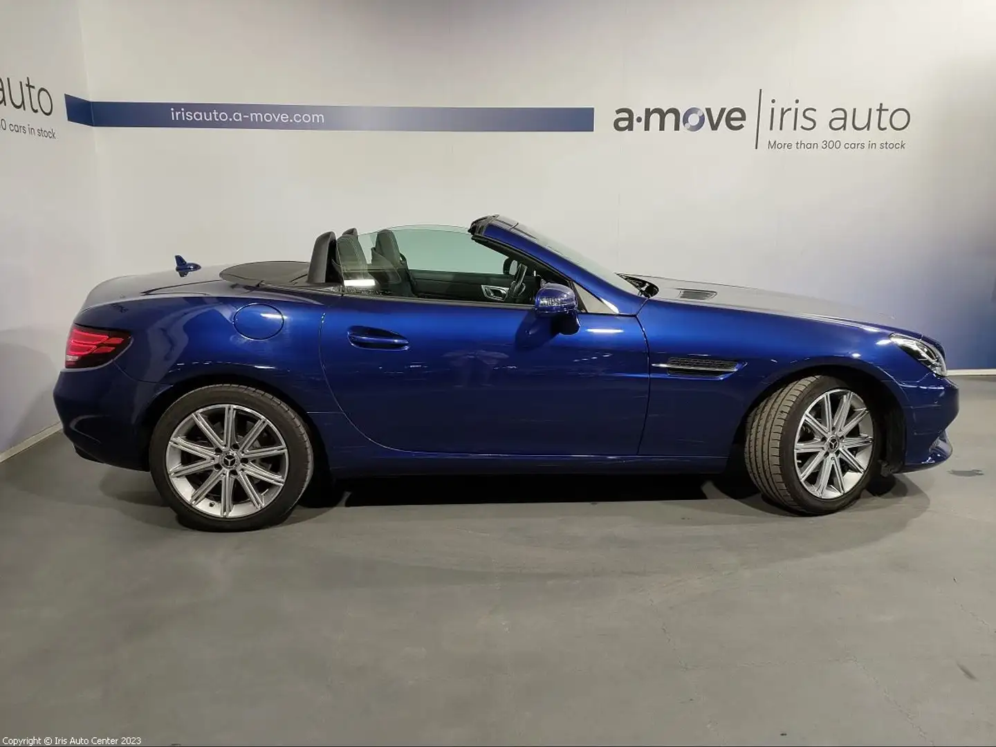 Mercedes-Benz SLC 180 1.6 |TOIT PANO| NAVI | CAPTEUR AV-AR | BLUETOOTH Blauw - 2