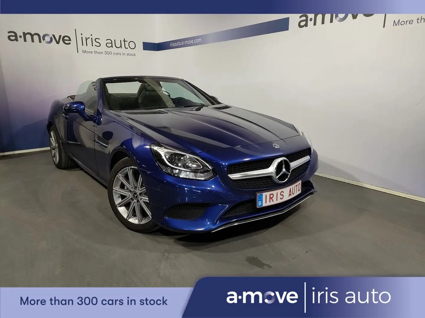 Mercedes-Benz SLC 180 1.6 |TOIT PANO| NAVI | CAPTEUR AV-AR | BLUETOOTH Blauw - 1