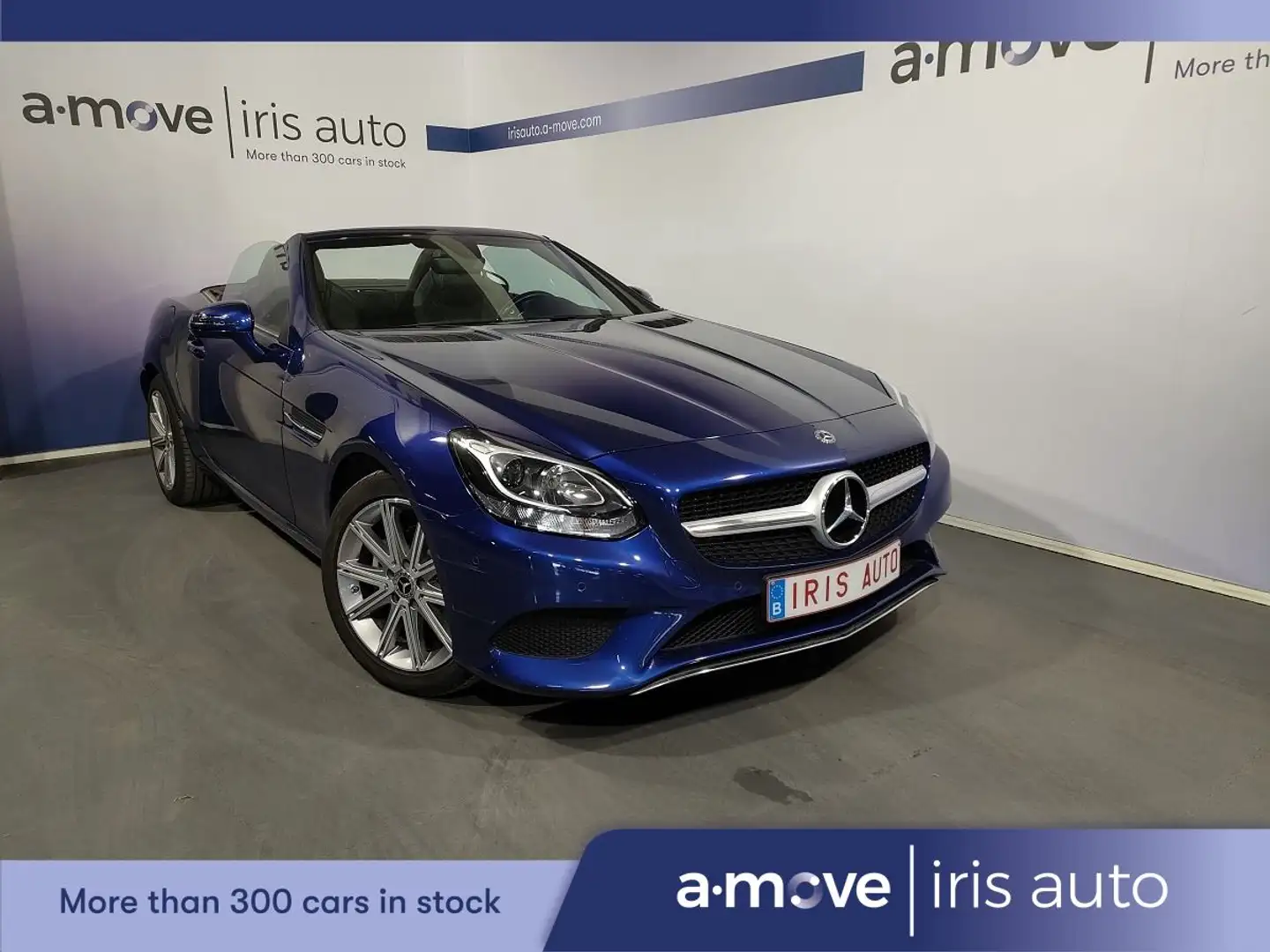 Mercedes-Benz SLC 180 NAVI | CAPTEUR AV-AR | BLUETOOTH Bleu - 1