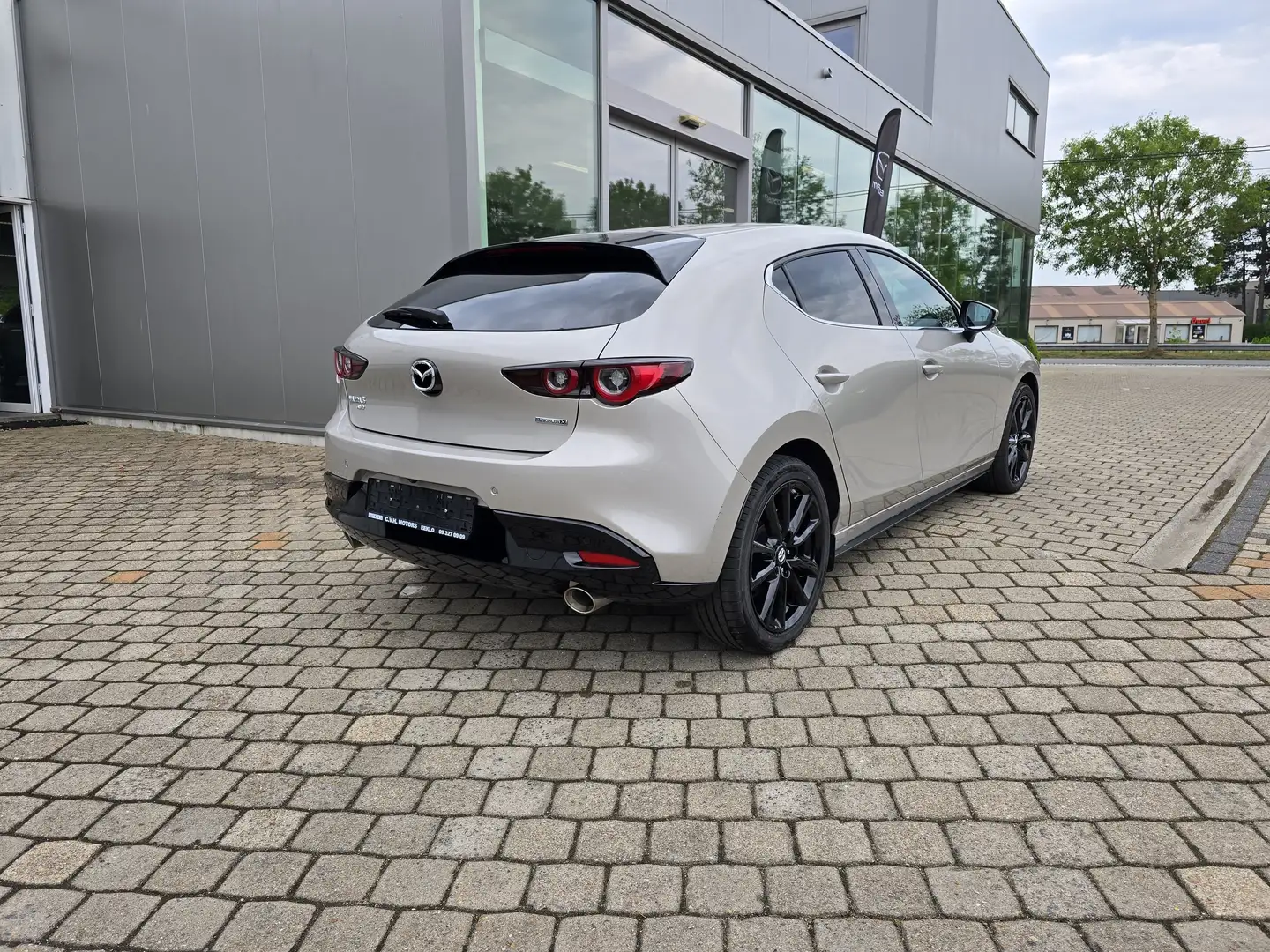 Mazda 3 2.0i e-Skyactiv-X Exclusive-line AWD FULL OPTION Beige - 2