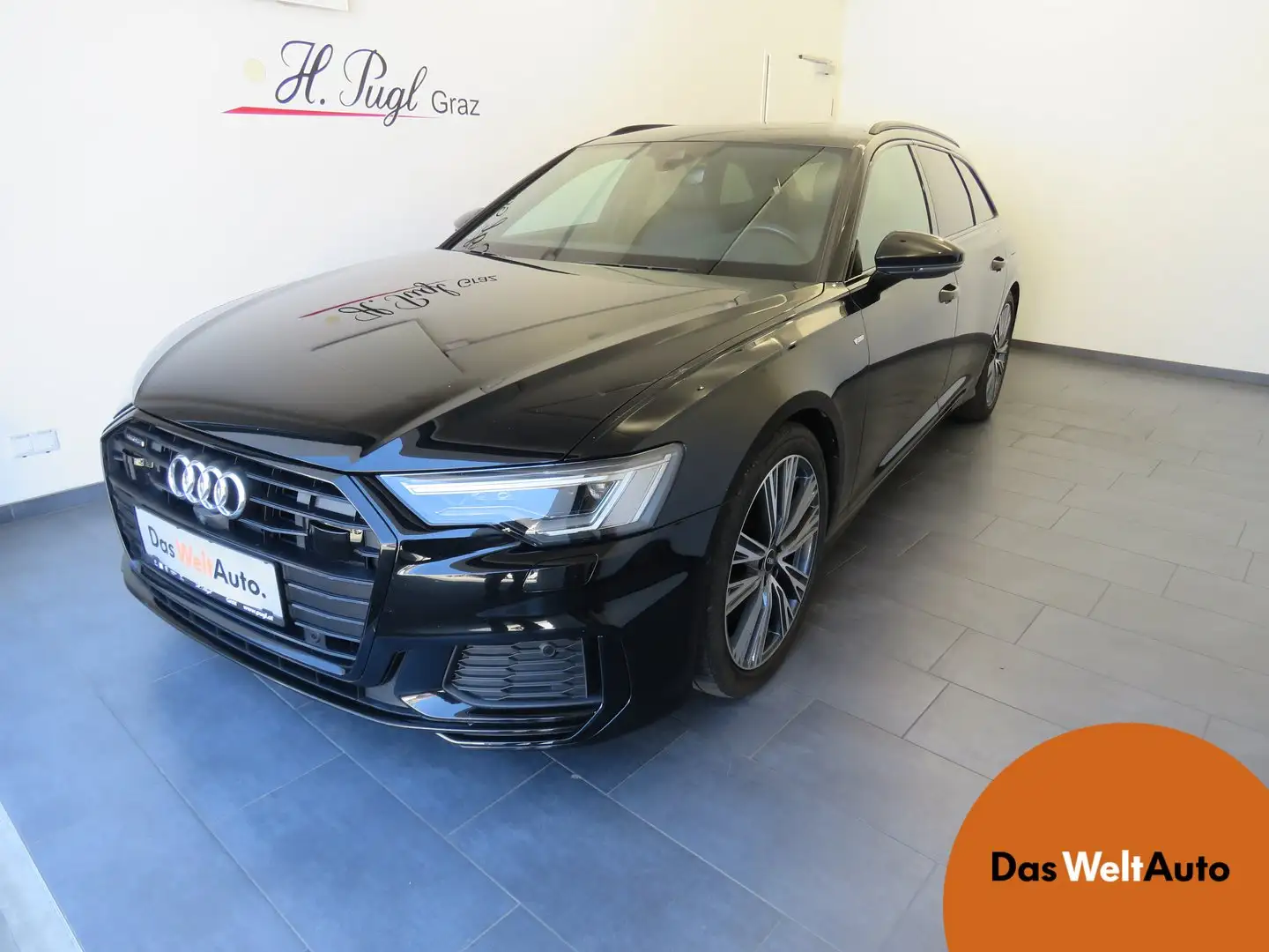 Audi A6 55 TFSI e quattro Sport Schwarz - 1