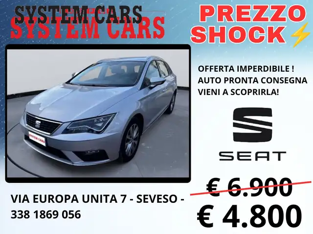 SEAT Leon 1.6 TDI 115CV ST BUSINNES (85KW) - LAST MINUTS - OK NEOPATENTATI - NON RICONDIZIONATA