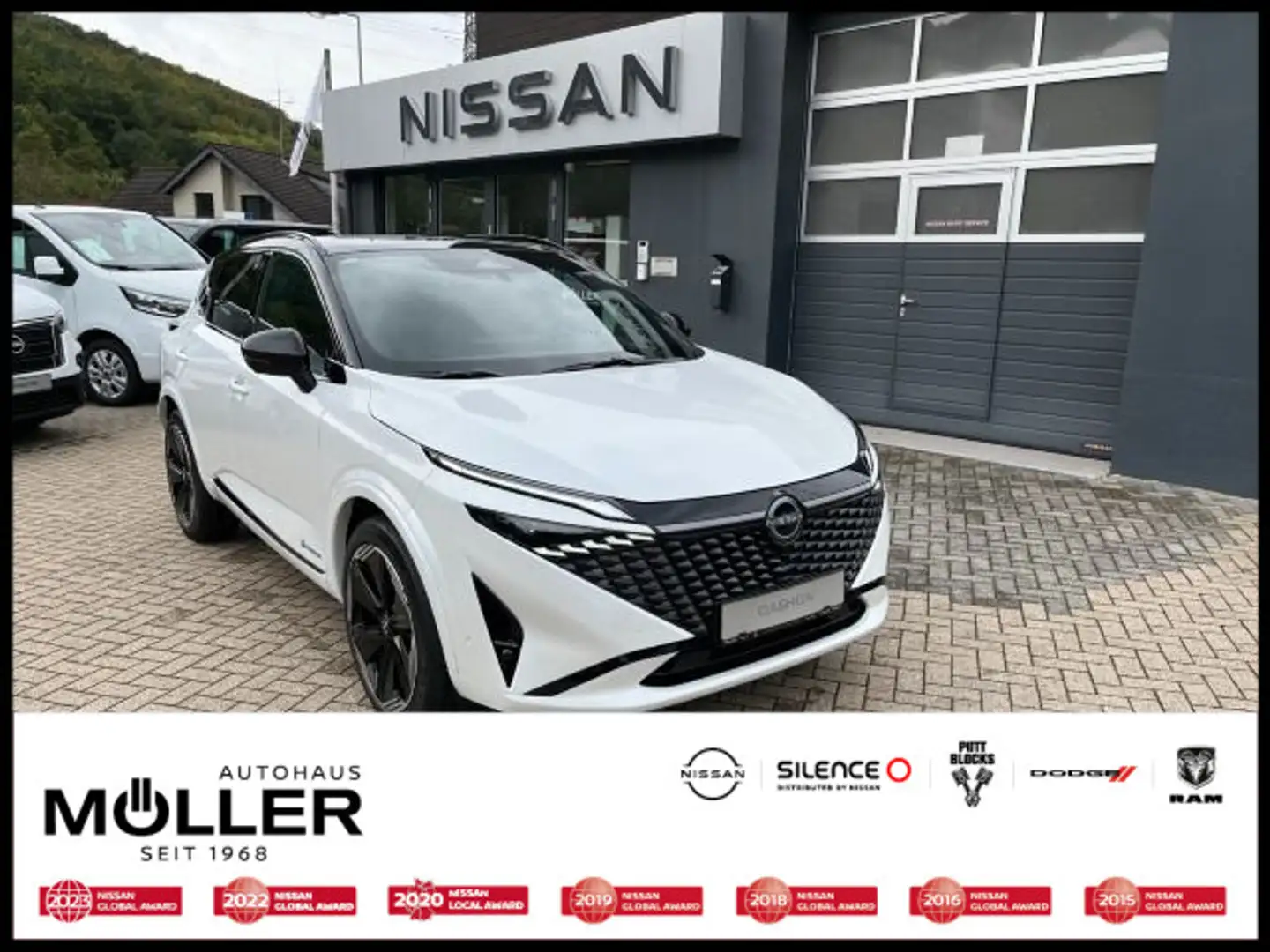 Nissan Qashqai 1.5 VC-T N-Design e-Power (EURO 6e Blanc - 1