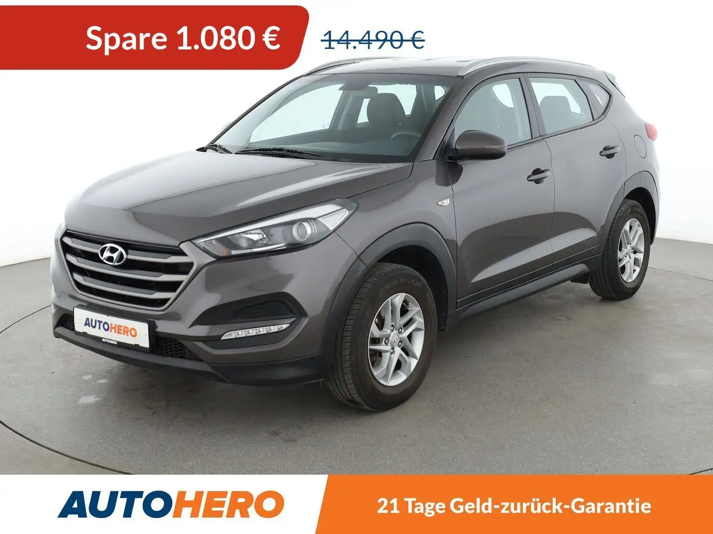 Hyundai TUCSON 1.6 Classic blue 2WD*NAVI*TEMPO*CAM*PDC*SHZ* Grau - 1