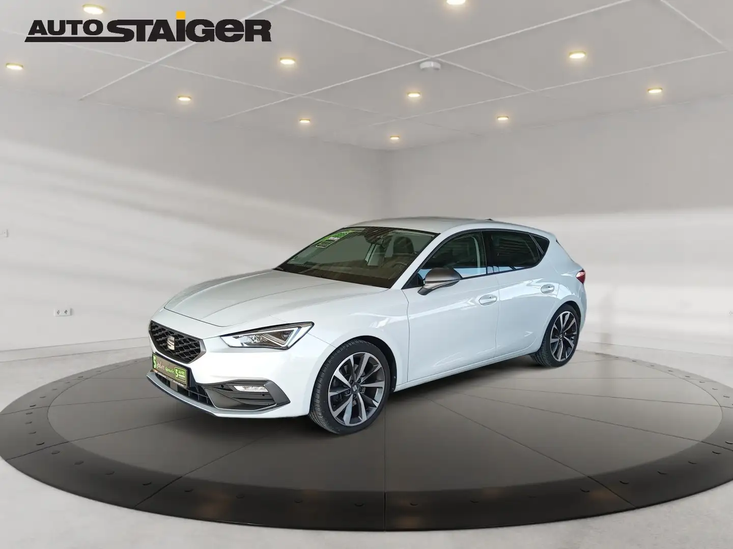 SEAT Leon 1.5 eTSI FR ACC+LED+Fernlichtass.+Kam.+PDC Bianco - 1
