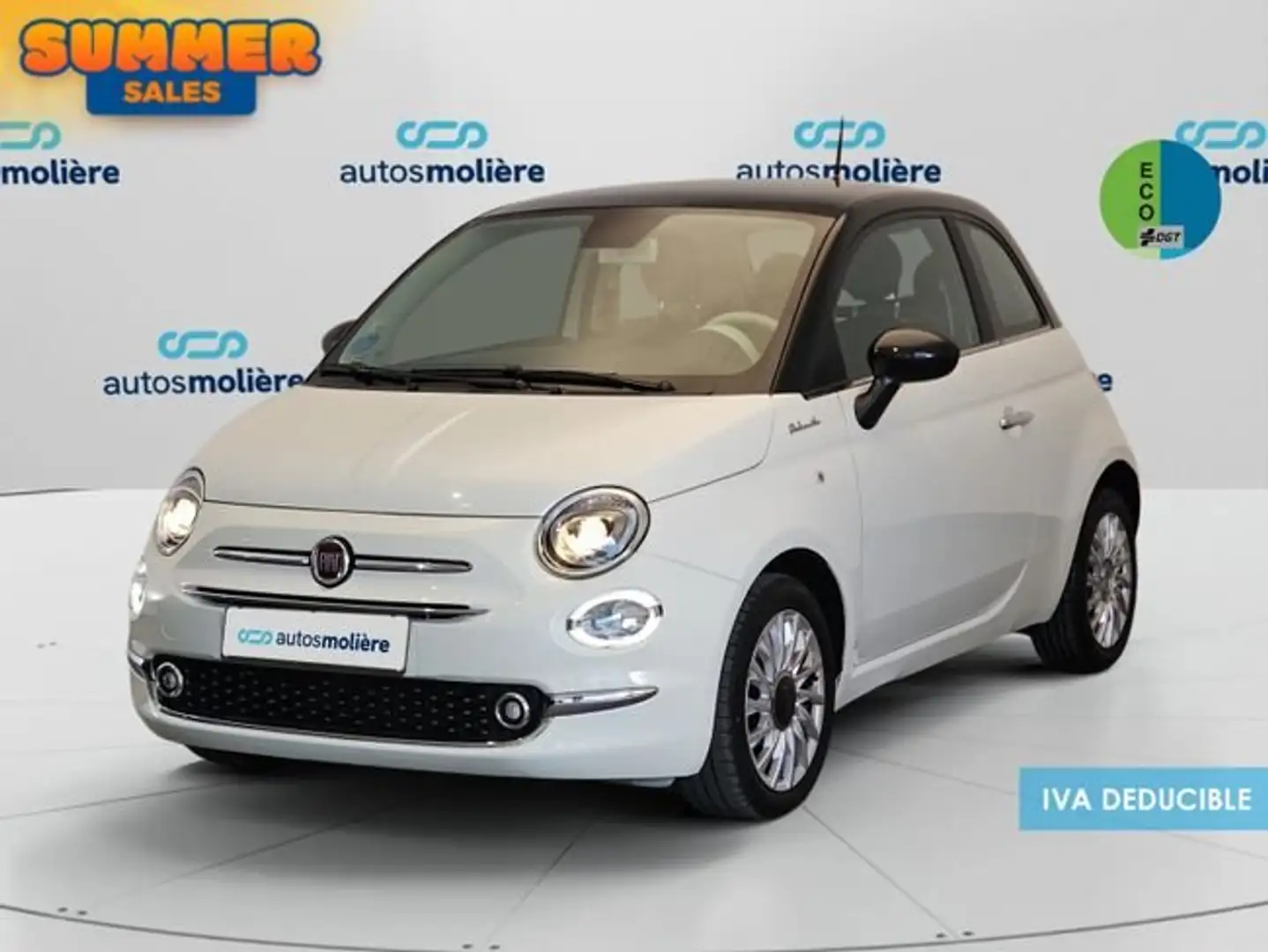 Fiat 500 1.0+Hybrid+Dolcevita+51+kW+%2870+CV%29 Blanco - 1
