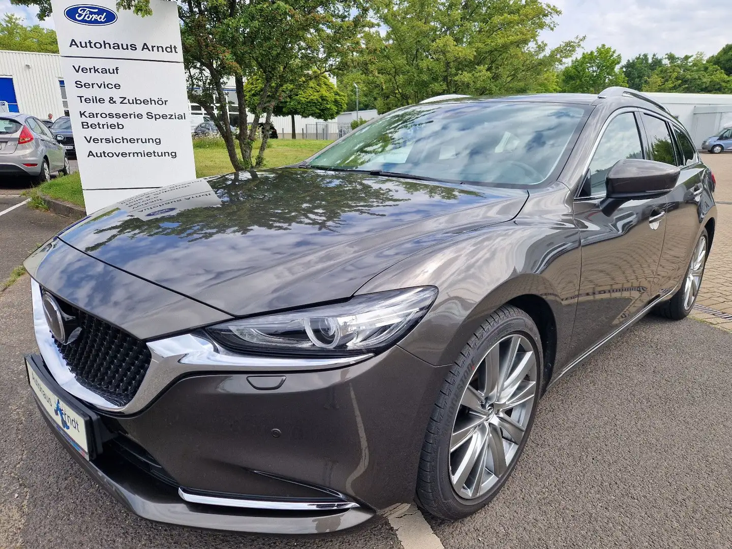 Mazda 6 Kombi Sports-Line 2,5L 194PS *Automatik *AHK Gri - 1