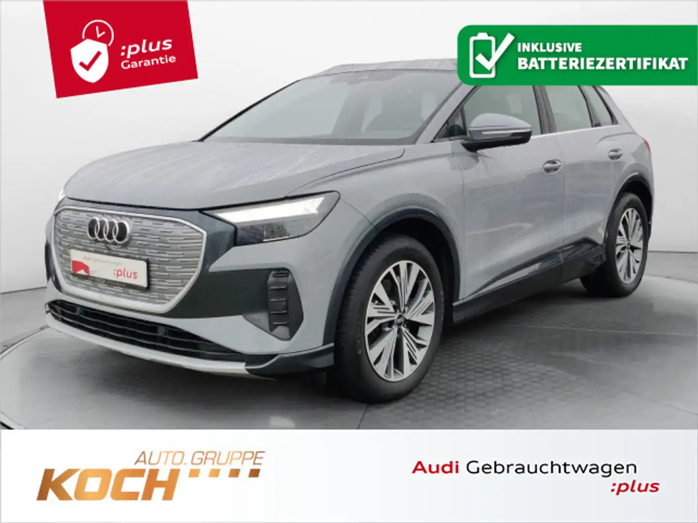 Audi Q4 e-tron 35 Advanced, DAB, PDC, Tempomat, Sport Grau - 1