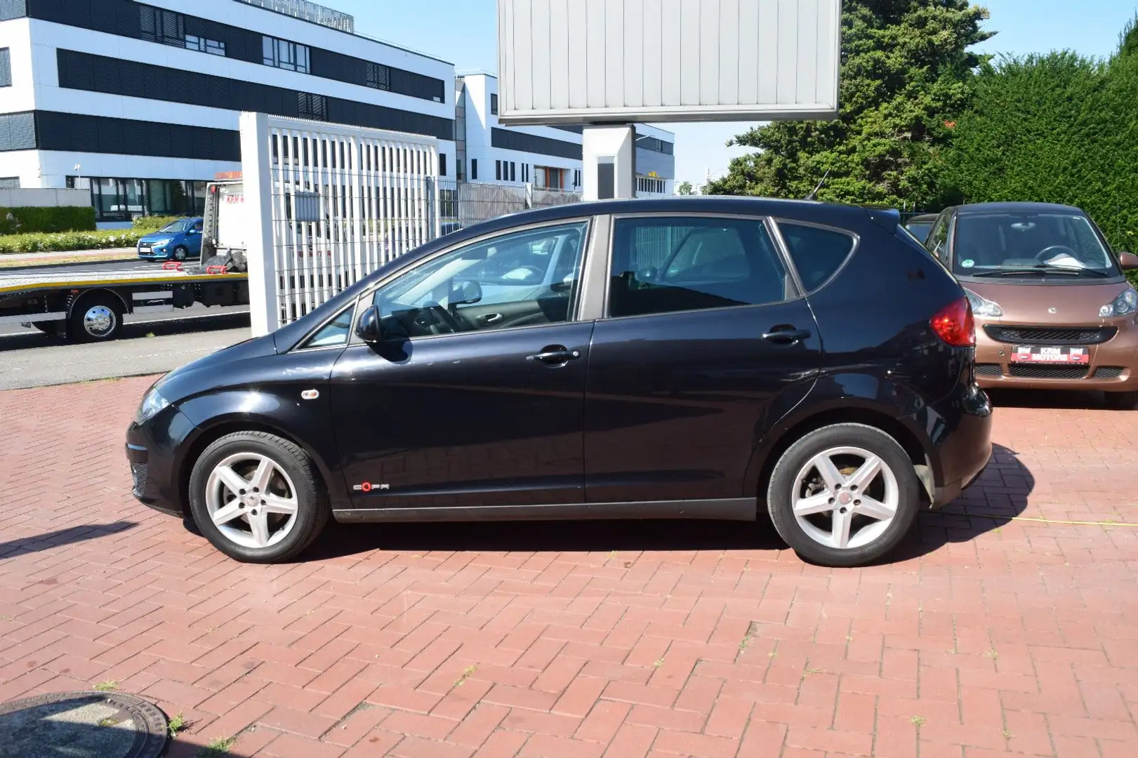 SEAT Altea EURO 5,TÜV AU NEU, KLIMAAUTOMATIK,TEMPOMAT Schwarz - 2