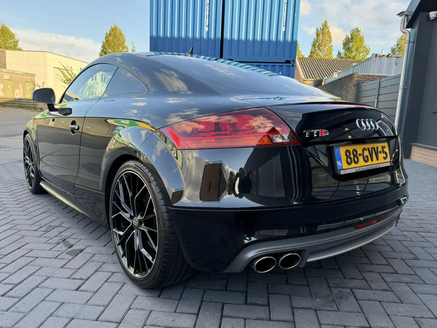 Audi TT 2.0 TFSI TTS QUATTRO | MILLTEK | LEDER | ORIG NL ! Schwarz - 2