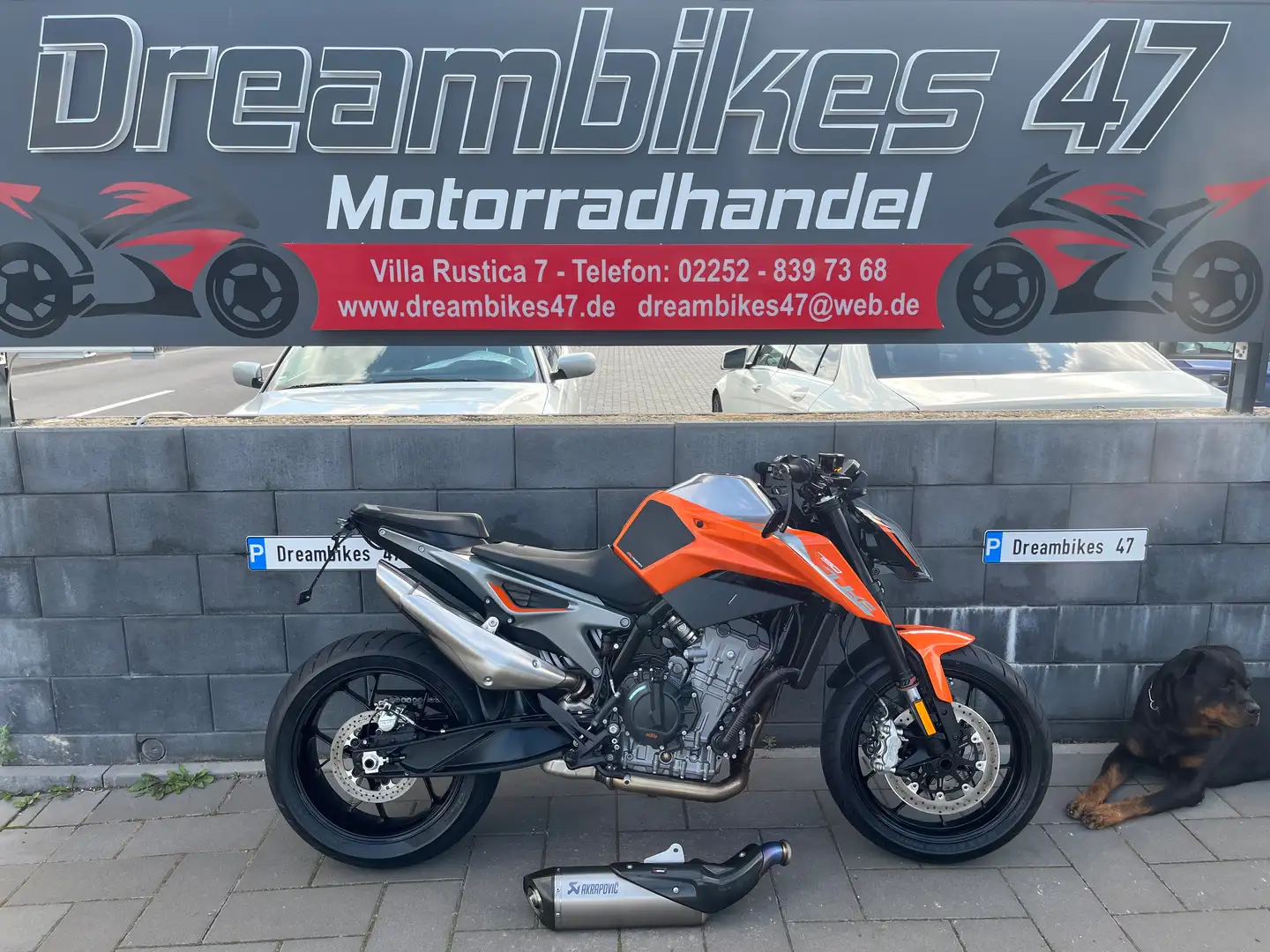 KTM 790 Duke **1.HAND**AKRAPOVIC**KK**LED**RIZOMA** Gri - 1