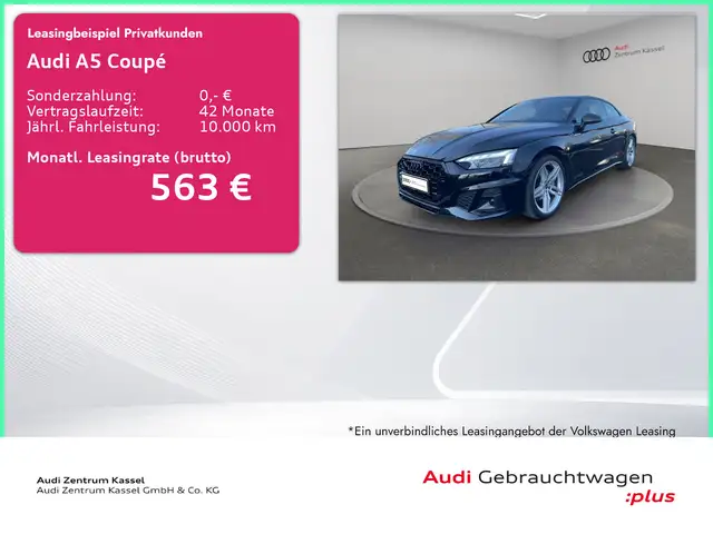 2021 Audi A5 in Black for sale
