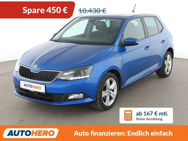 2017 Skoda Fabia in Blue for sale